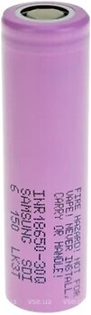 Фото JHY 18650 Li-Ion 3000 mAh 3.7V 30A 1 шт (INR18650-3000)