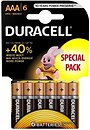 Фото Duracell Duralock Basic AAA/LR03 6 шт
