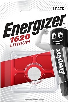 Фото Energizer CR1620 1 шт (7638900057003)