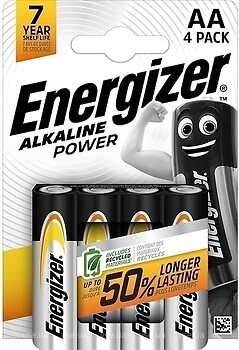 Фото Energizer AA LR6 Alkaline 4 шт