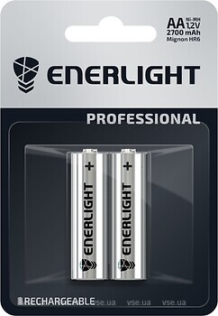Фото Enerlight Professional AA 2700 mAh 2 шт (30620102)