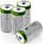 Фото Smartoools CR123 Cell 3.7V CR123A Type-C 700 mAh 2 шт
