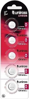 Фото Uniross CR1616 5 шт