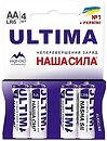 Фото Наша Сила Ultima AA LR6 4 шт