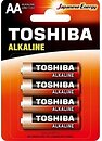Фото Toshiba Red Alkaline AA/LR6 4 шт