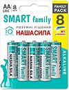 Фото Наша Сила Smart Family AA LR6 8 шт