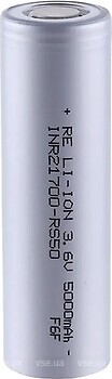 Фото JHY 21700 Li-Ion 5000 mAh 3.6V 70A 1 шт (INR21700-RS50)