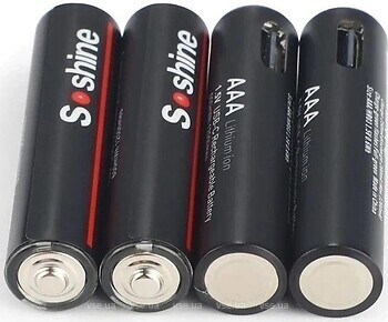 Фото Soshine AAA USB 730 mAh 1 шт