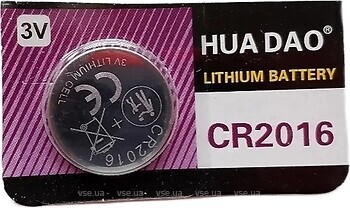 Фото Hua Dao CR2016 1 шт (18596)