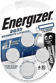 Фото Energizer Ultimate Lithium CR2032 4 шт
