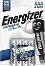 Фото Energizer Ultimate Lithium AAA 4 шт