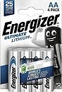 Фото Energizer Ultimate Lithium AA 4 шт