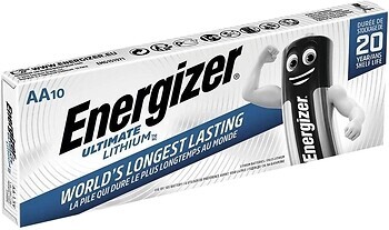 Фото Energizer Ultimate Lithium AA 10 шт