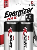 Фото Energizer Max D LR20 2 шт