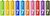 Фото CUKTECH Rainbow AAA Alkaline (B09) 24 шт