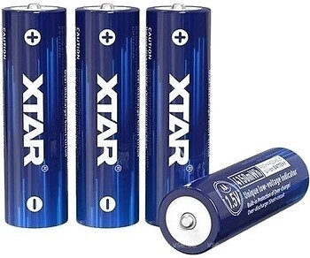 Фото XTAR AA/HR06 Li-Ion 4150 mAh 4 шт