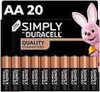 Фото Duracell Simply LR06/MN1500 AA 16 шт