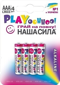 Фото Наша Сила Play AAA LR03 40 шт