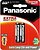 Фото Panasonic Extra Heavy Duty Zinc Carbon AAA 2 шт (R03PT/2B)