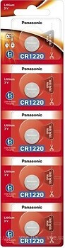 Фото Panasonic CR-1220 5 шт (CR-1220/5BE)