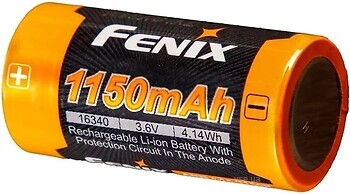 Фото Fenix 16340 1150 mAh 1 шт (ARB-L16-1150P)