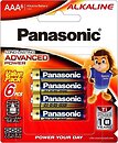 Фото Panasonic Alkaline AAA 6 шт (LR03T/6BA)