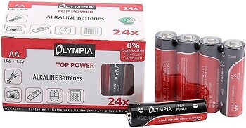 Фото Olympia Top Power Alkaline AA LR6 24 шт (40179)