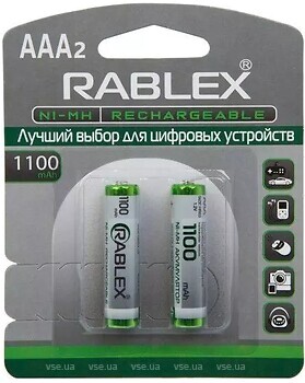 Фото Rablex AAA 1100 mAh 2 шт
