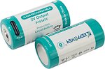 Фото Keeppower Type-C USB RCR123A 16340 1000 mAh 1 шт (P1634TC)