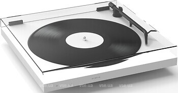 Фото Tone Factory Tone Turntable + Dustcover Satin White