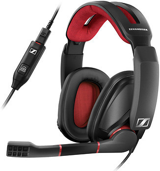 Фото Sennheiser GSP 350 Black/Red (507081)