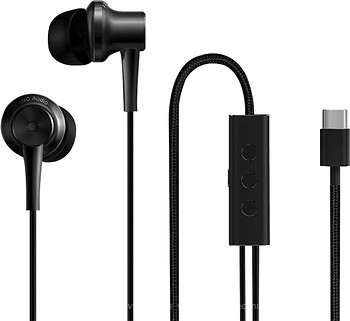Фото Xiaomi Mi ANC & Type-C In-Ear Earphones Black (ZBW4382TY)