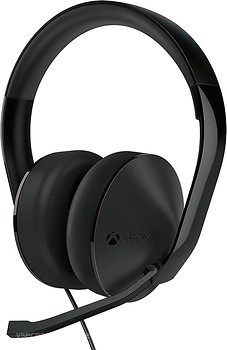 Фото Microsoft Xbox One Stereo Headset Black (S4V-00013)