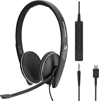 Фото Sennheiser SC 165 USB-C Black (508356)