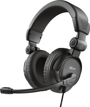 Фото Trust Como Headset for PC and Laptop Black (21658)