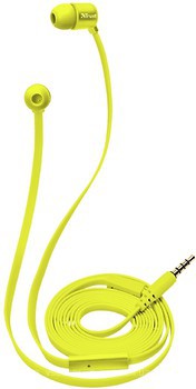 Фото Trust Urban Revolt Duga In-Ear Headphones Neon Yellow (22744)