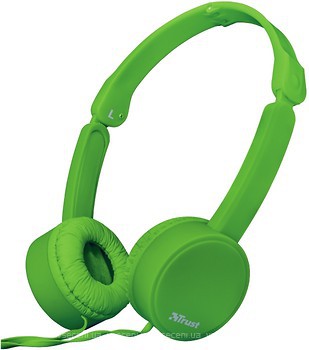 Фото Trust Nano Foldable Headphones Green (23101)