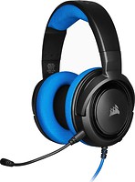 Фото Corsair HS35 Stereo Gaming Headset Black/Blue (CA-9011196-EU)
