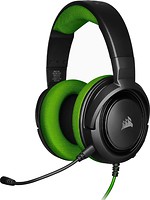 Фото Corsair HS35 Stereo Gaming Headset Black/Green (CA-9011197-EU)
