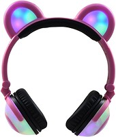 Фото LINX Bear Ear Headphone Pink