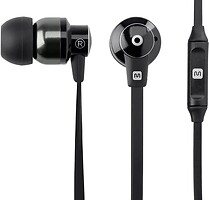 Фото Monoprice Hi-Fi Reflective Sound Technology Earbuds Headphones Black/Carbonite (13801)