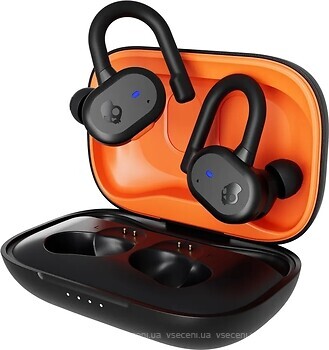 Фото SkullCandy Push Active True Wireless Earbuds Black/Orange (S2BPW-P740)