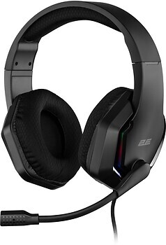 Фото 2E Gaming HG315 RGB USB 7.1 Black (2E-HG315BK-7.1)