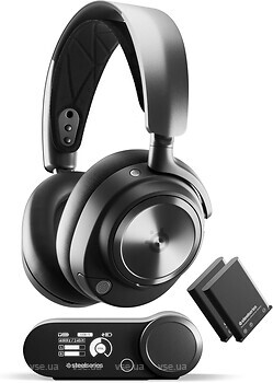 Фото SteelSeries Arctis Nova Pro Wireless Black (61520)