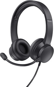 Фото Trust Ayda USB PC Headset Black (25088)