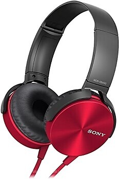 Фото Sony MDR-XB450AP Red