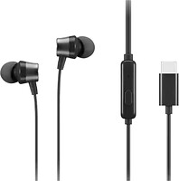 Фото Lenovo USB-C Wired In-Ear Headphone Black (4XD1J77351)