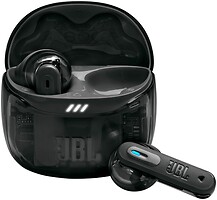 Фото JBL Tune Flex 2 Ghost Black (JBLTFLEX2GBLK)