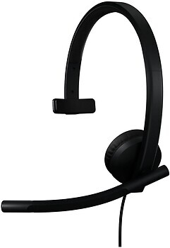 Фото Logitech Teams H570e Mono USB-C Black (981-001427)