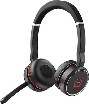 Фото Jabra Evolve 75 SE MS Stereo with Charging Stand Black (7599-842-199)